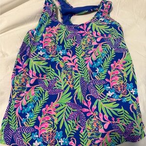 Vibrant Tropical Print Tank Top